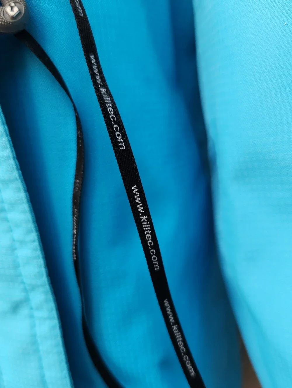 KILLTEC Girls Jacket 14 Blue Waterproof Windproof Outdoor Mesh Lined Hiking